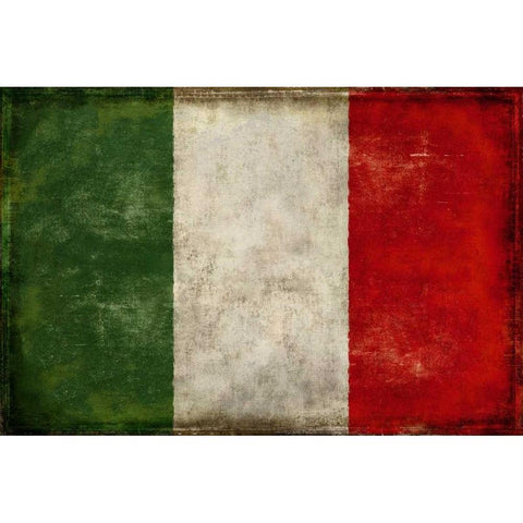 Italia White Modern Wood Framed Art Print by Wilson, Luke