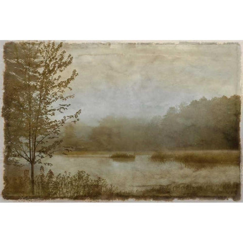 Daybreak II Gold Ornate Wood Framed Art Print with Double Matting by Clark, Madeline