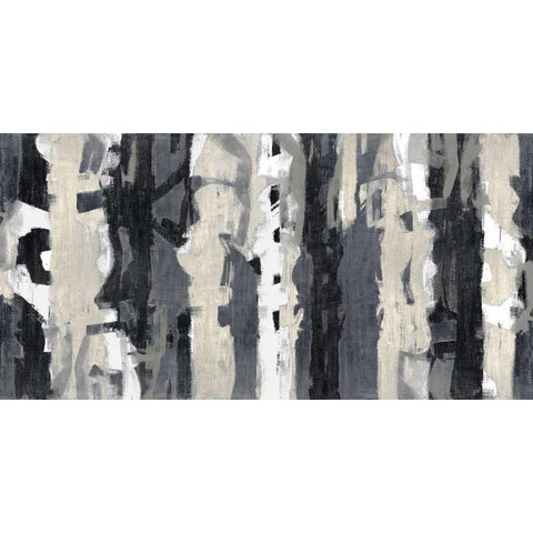 Crossroads White Modern Wood Framed Art Print by Hansen, Max