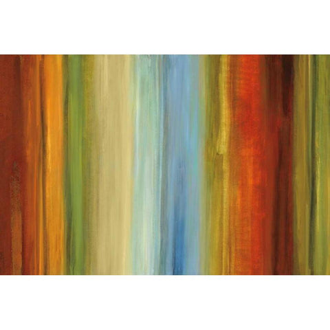 Wavelength II Gold Ornate Wood Framed Art Print with Double Matting by Hansen, Max