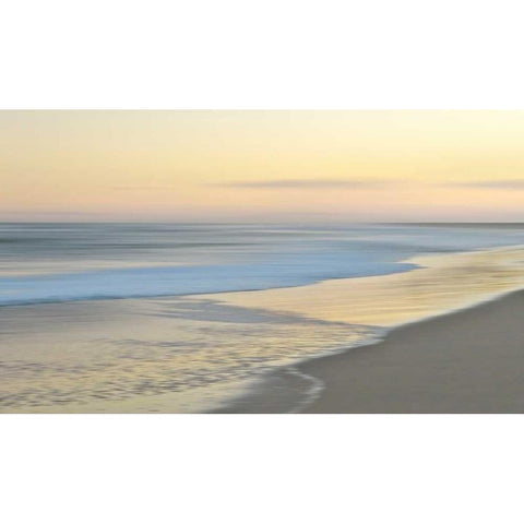 Pastel Horizon Gold Ornate Wood Framed Art Print with Double Matting by Olsen, Maggie