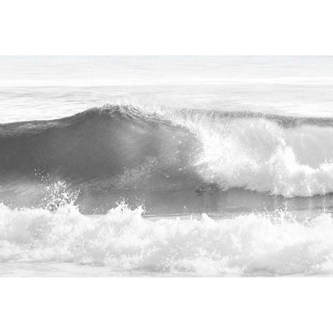 Wave I Black Modern Wood Framed Art Print by Olsen, Maggie