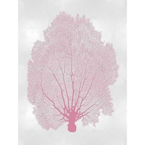 Sea Fan Pink Blush II Gold Ornate Wood Framed Art Print with Double Matting by Miller, Melonie