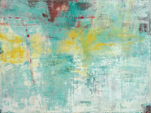 Craving White Modern Wood Framed Art Print with Double Matting by Oppenheimer, Michelle