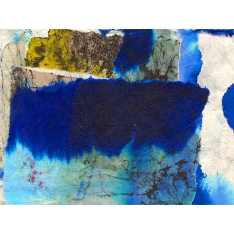 Dazed Gold Ornate Wood Framed Art Print with Double Matting by Oppenheimer, Michelle