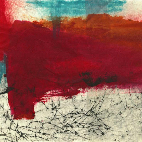 Blazing White Modern Wood Framed Art Print by Oppenheimer, Michelle