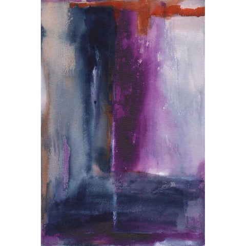 Amidst White Modern Wood Framed Art Print by Oppenheimer, Michelle