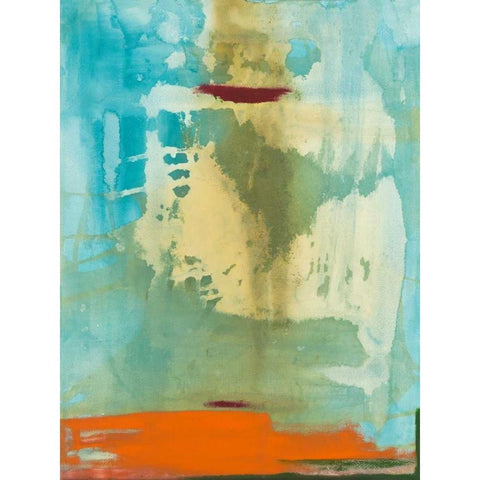 Apparition Black Modern Wood Framed Art Print with Double Matting by Oppenheimer, Michelle