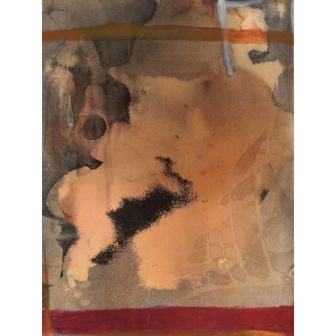 Reach Black Modern Wood Framed Art Print by Oppenheimer, Michelle