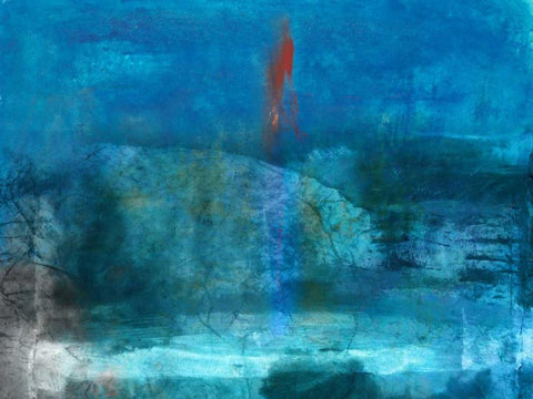 Immersed Black Ornate Wood Framed Art Print with Double Matting by Oppenheimer, Michelle