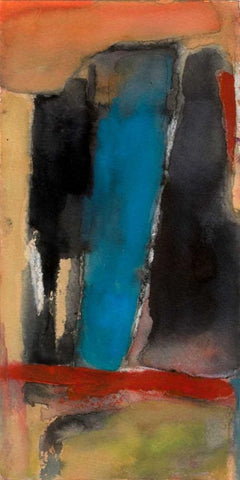 Hallicunation Black Ornate Wood Framed Art Print with Double Matting by Oppenheimer, Michelle