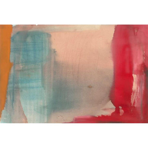 Cool White Modern Wood Framed Art Print by Oppenheimer, Michelle