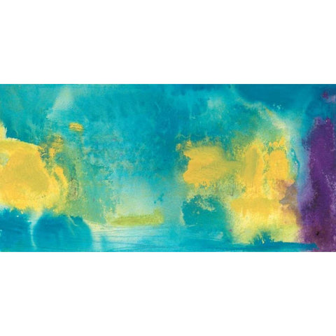 Bewilder Black Modern Wood Framed Art Print by Oppenheimer, Michelle