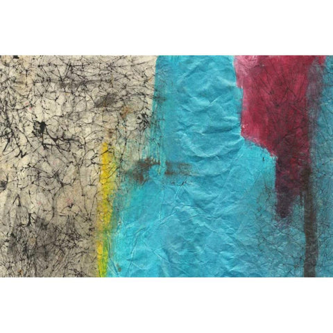 Little by Little II Black Modern Wood Framed Art Print with Double Matting by Oppenheimer, Michelle