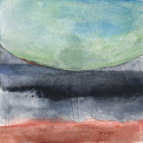 Passage Black Ornate Wood Framed Art Print with Double Matting by Oppenheimer, Michelle