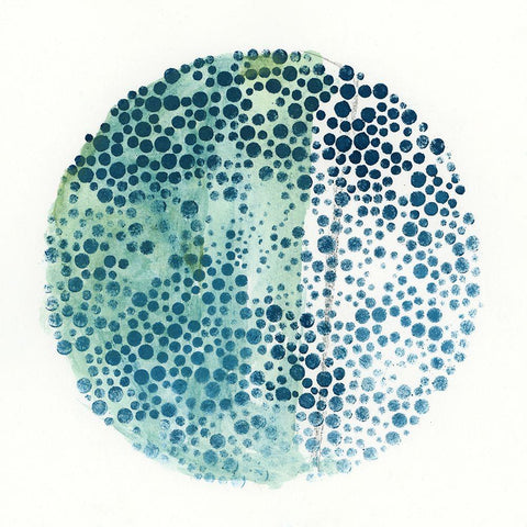 Hide And Seek III White Modern Wood Framed Art Print by Oppenheimer, Michelle