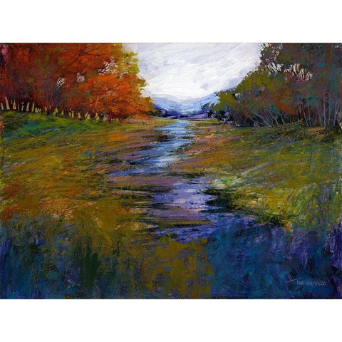 Tranquil Dreams IV White Modern Wood Framed Art Print by Tienhaara, Michael