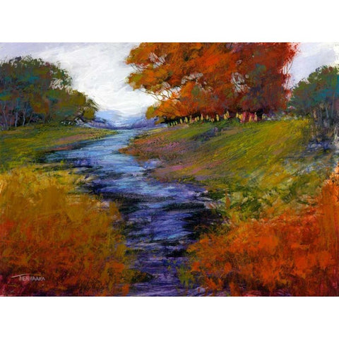 Tranquil Dreams I White Modern Wood Framed Art Print by Tienhaara, Michael