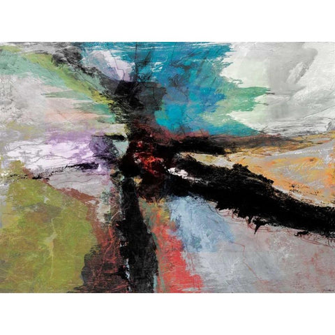 BandW III Black Modern Wood Framed Art Print with Double Matting by Tienhaara, Michael