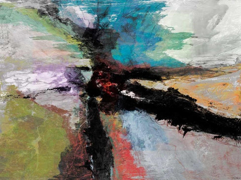 BandW III White Modern Wood Framed Art Print with Double Matting by Tienhaara, Michael