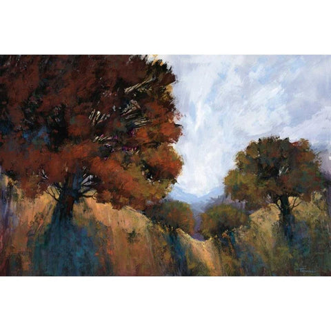 Magical Memories VI Black Modern Wood Framed Art Print by Tienhaara, Michael