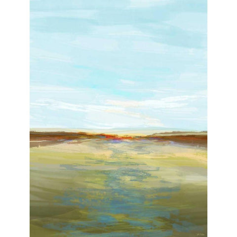 Endless Vista II Gold Ornate Wood Framed Art Print with Double Matting by Tienhaara, Michael