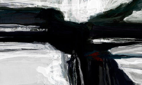 Sculpture III Black Ornate Wood Framed Art Print with Double Matting by Tienhaara, Michael