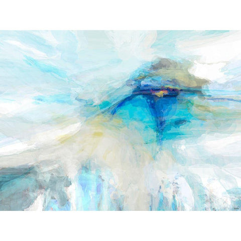 Dreams III White Modern Wood Framed Art Print by Tienhaara, Michael