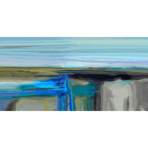 Perpetual Variation I Black Modern Wood Framed Art Print by Tienhaara, Michael