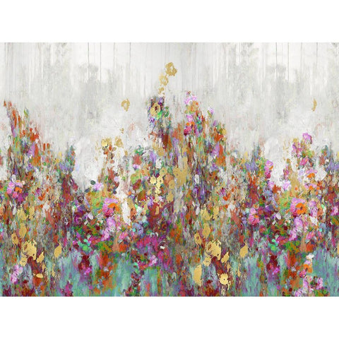 Blooming White Modern Wood Framed Art Print by Robbins, Nikki