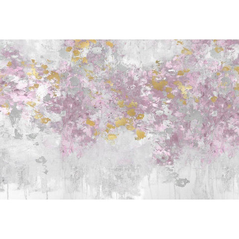 Charmed Blush Gold Ornate Wood Framed Art Print with Double Matting by Robbins, Nikki