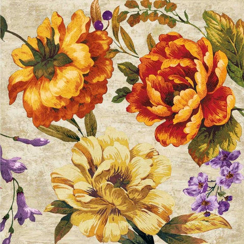 Brilliant Bloom II White Modern Wood Framed Art Print by Davis, Pamela