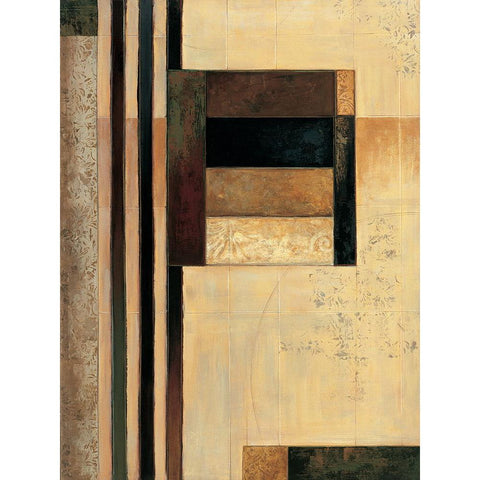 Direct I Gold Ornate Wood Framed Art Print with Double Matting by Sanderson, Paul