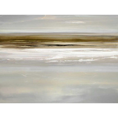 Buoyant II Black Modern Wood Framed Art Print with Double Matting by Springer, Rachel