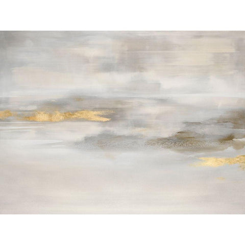 Ethereal in Neutral Black Modern Wood Framed Art Print with Double Matting by Springer, Rachel