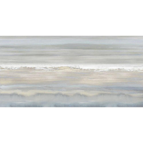 Arise Black Modern Wood Framed Art Print with Double Matting by Springer, Rachel