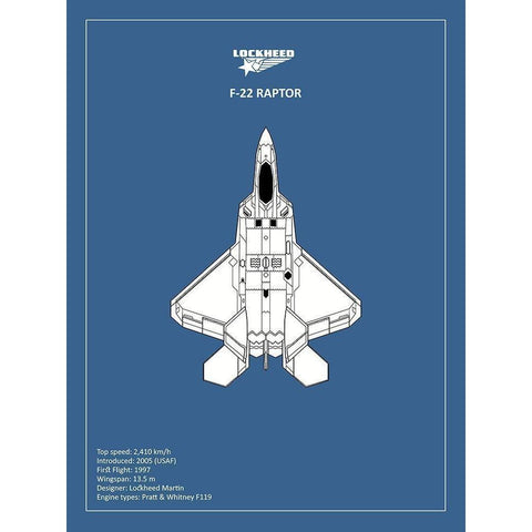 BP LOCKHEED F117 Nighthawk  Black Modern Wood Framed Art Print with Double Matting by Rogan, Mark