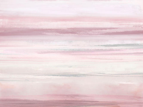 Blush Perspective IV Black Ornate Wood Framed Art Print with Double Matting by Messina, Jake