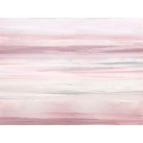 Blush Perspective IV Black Modern Wood Framed Art Print by Messina, Jake