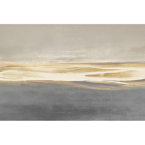 Glow on the Horizon Gold Ornate Wood Framed Art Print with Double Matting by Messina, Jake