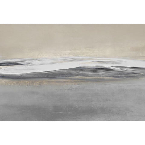 Reflective I White Modern Wood Framed Art Print by Messina, Jake