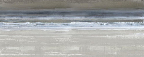Boundless White Modern Wood Framed Art Print with Double Matting by Messina, Jake