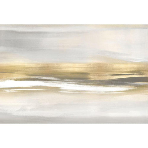 Highlight Gold I White Modern Wood Framed Art Print by Messina, Jake