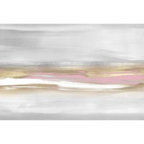 Highlight Pink Blush I White Modern Wood Framed Art Print by Messina, Jake