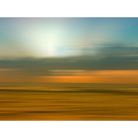 USA, Hawaii, Kauai, sunset Black Modern Wood Framed Art Print with Double Matting by Plank, Savanah