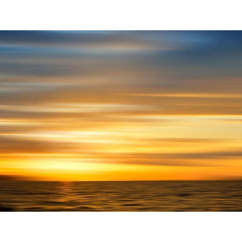 Ketchikan sunset Black Modern Wood Framed Art Print by Plank, Savanah