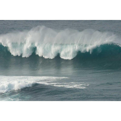 Maui North Shore White Modern Wood Framed Art Print by Bennion, Scott