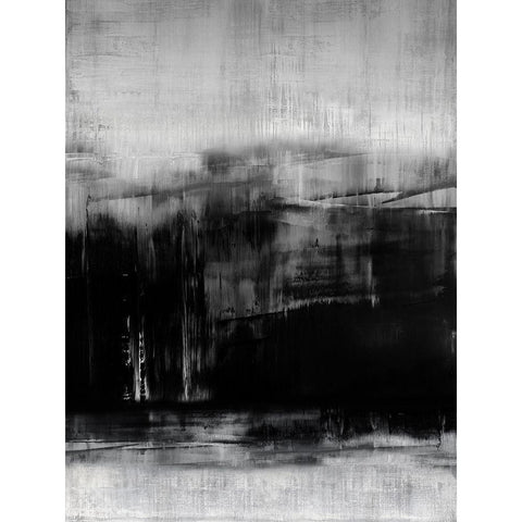 Emerging I Black Modern Wood Framed Art Print with Double Matting by Hamilton, Taylor