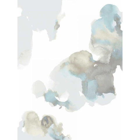 Elevate I Black Modern Wood Framed Art Print by Mitchell, Lauren