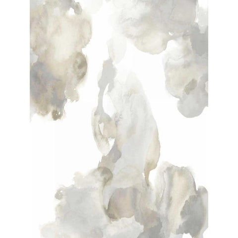 Elevate in Grey I Gold Ornate Wood Framed Art Print with Double Matting by Mitchell, Lauren